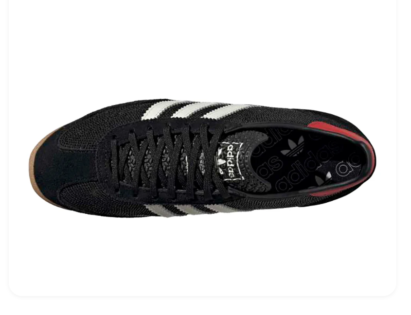 Adidas Zebra Print Low-Top Sneakers - Cream & Black
