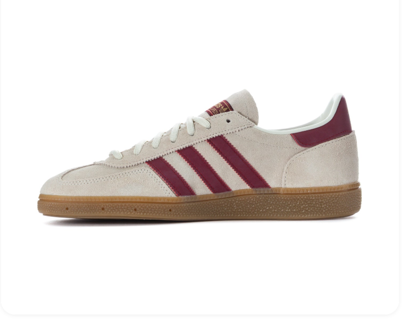 Adidas Handball Spezial Sneakers - Cream, Burgundy & Gum