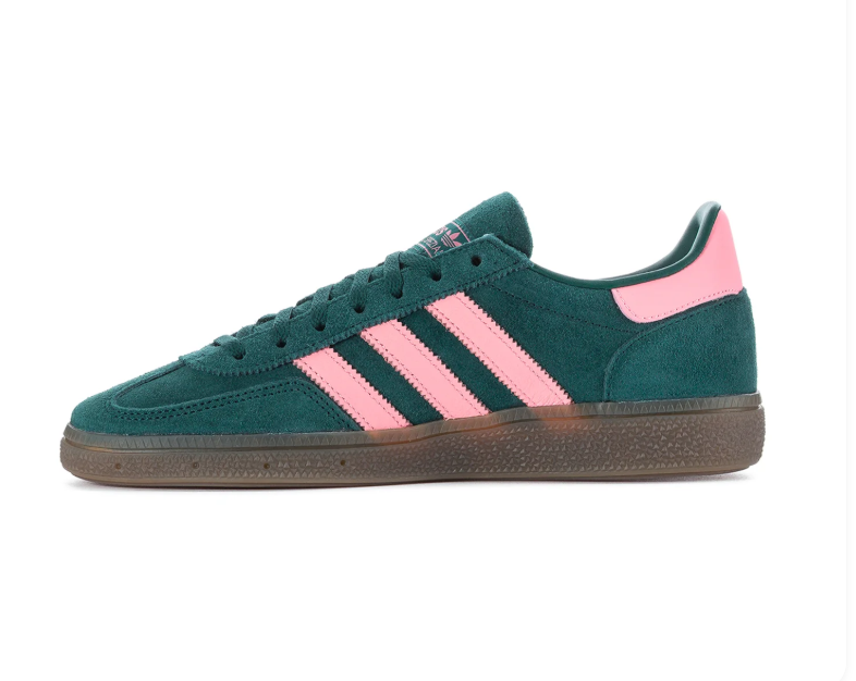 Adidas Handball Spezial Sneakers - Dark Green, Pink & Gum