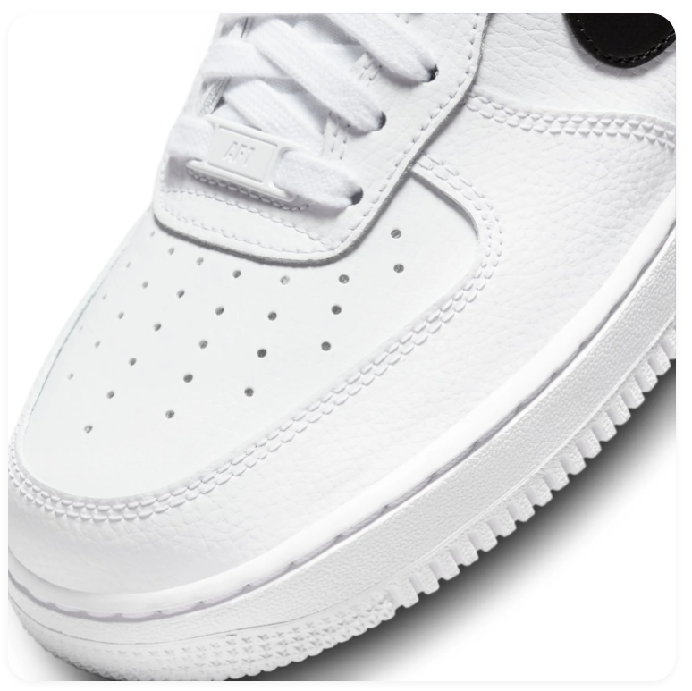 Nike Air Force 1 Low Sneakers – White & Black