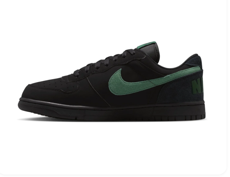 Nike Low-Top Sneakers – Black & Forest Green