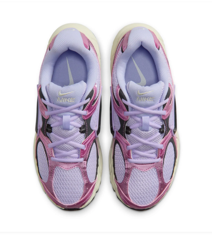 Nike Retro Mesh Sneakers – Lilac, Metallic Pink & Black