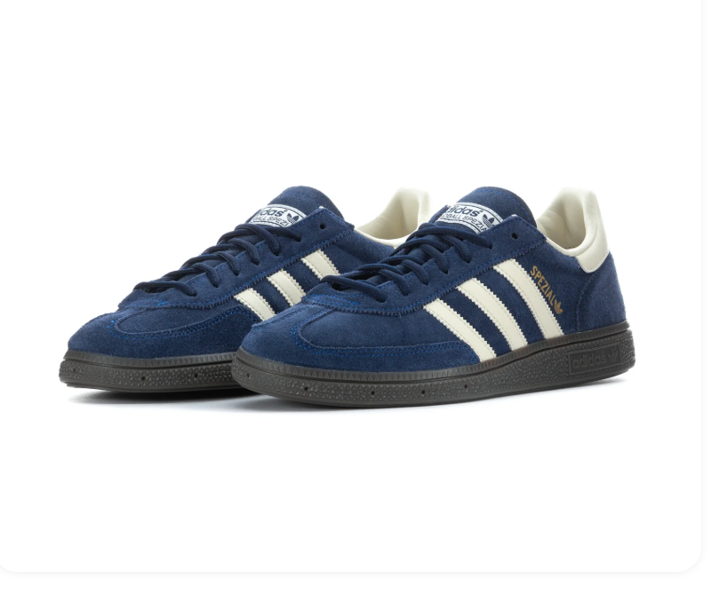 Adidas Handball Spezial Sneakers - Navy, Cream & Charcoal