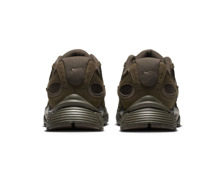 Nike Retro Mesh Sneakers – Olive Brown & Silver Grey