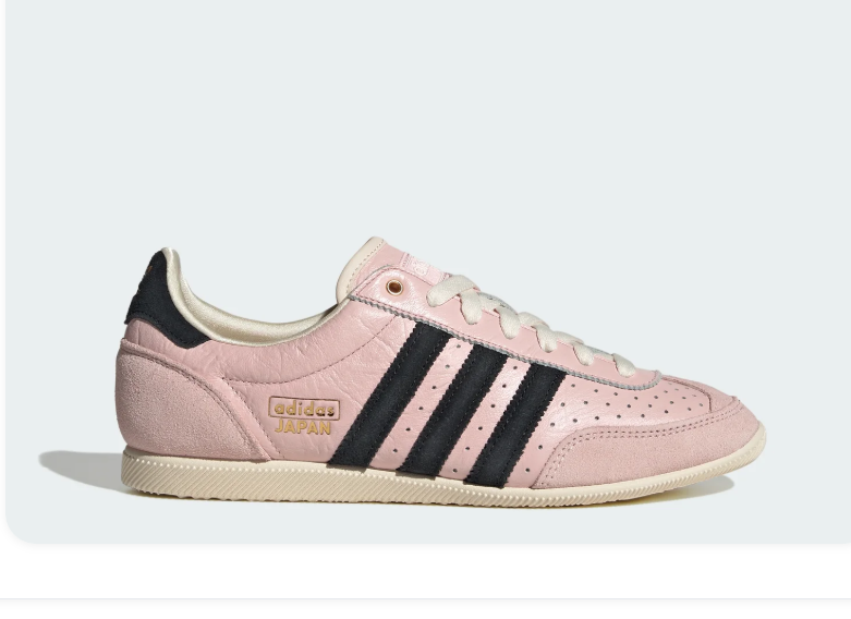 Adidas Low-Top Sneakers - Blush Pink, Black & Cream