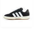 Adidas Low-Top Sneakers – Black & White with Cream and Gum Sole