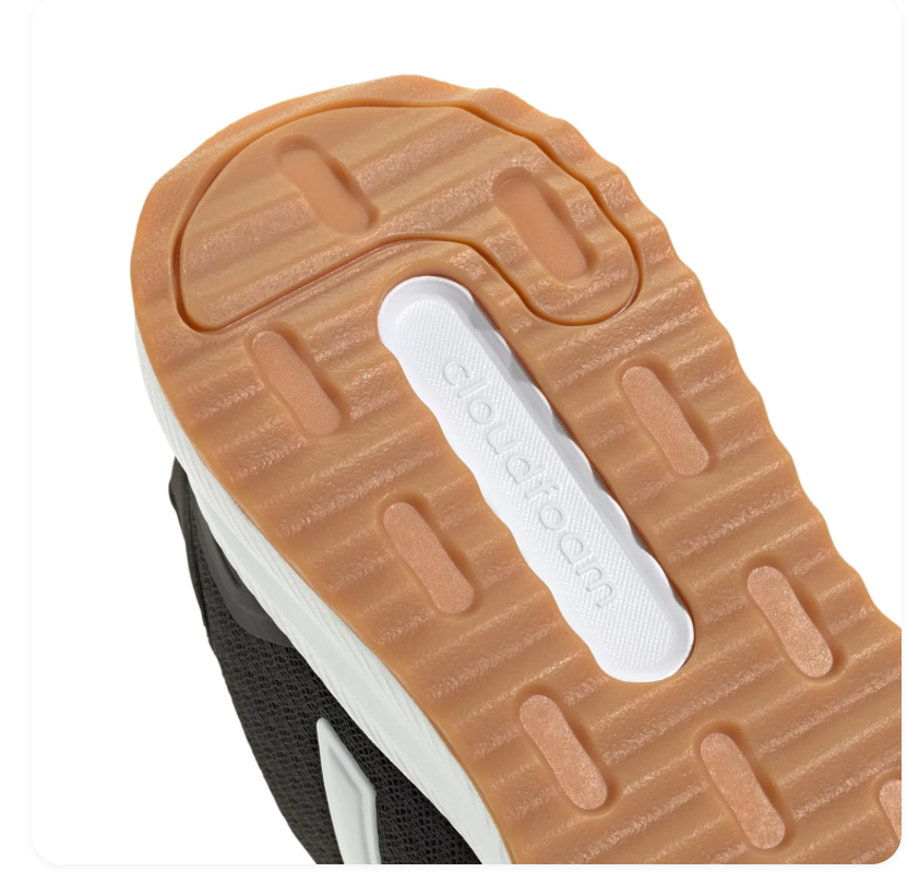 Adidas Mesh Low-Top Sneakers – Black, White & Gum