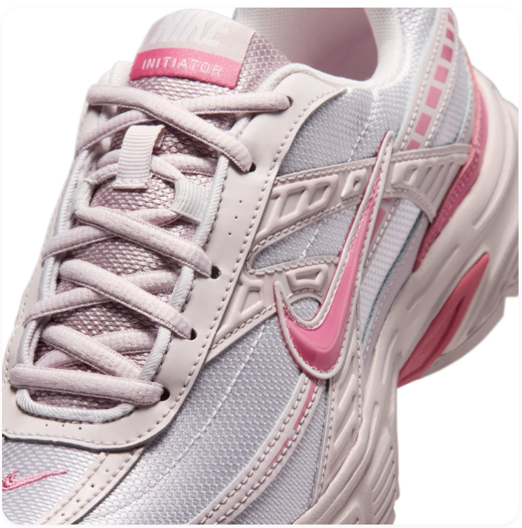 Nike Initiator Mesh Sneakers – White & Pink