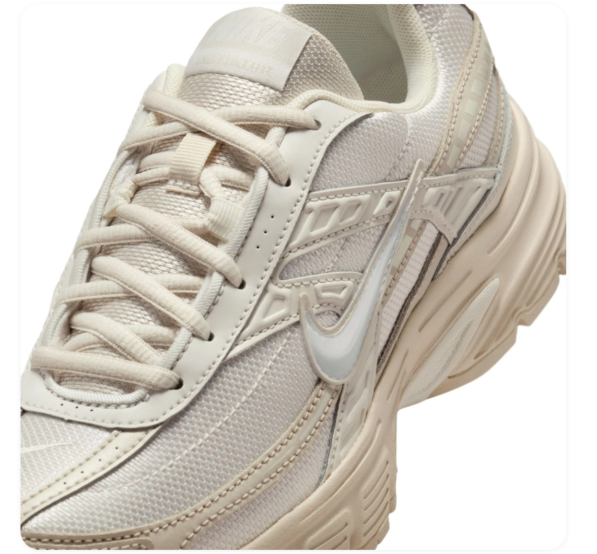 Nike Cream & Beige Mesh Sneakers