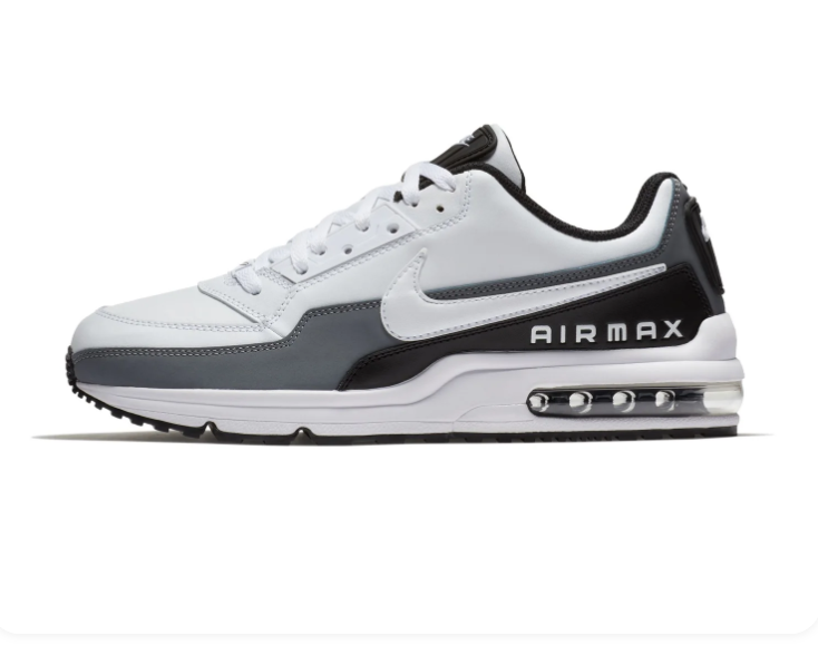 Nike Air Max Sneakers – White, Grey & Black