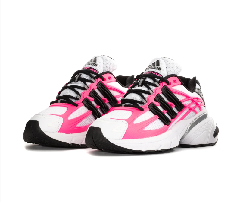 Adidas Adistar Chunky Sneakers - White, Hot Pink & Black
