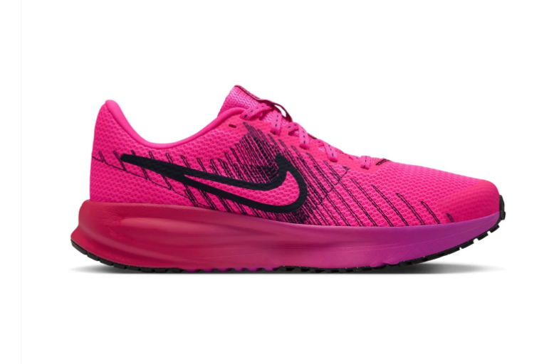 Nike Low-Top Mesh Sneakers – Hot Pink & Black