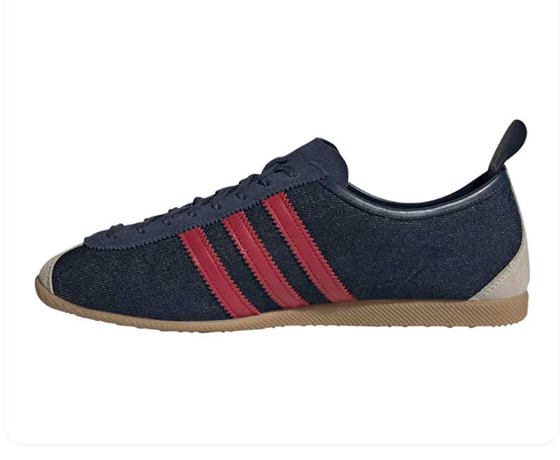Adidas Japan Low-Top Sneakers - Dark Navy, Red, Cream & Gum