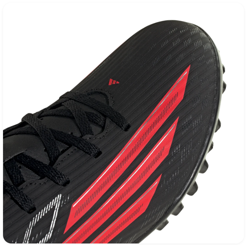 Adidas F50 Turf Soccer Shoes - Black & Red