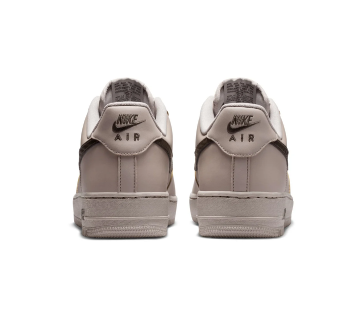Nike Air Force 1 Low Sneakers – Light Taupe & Dark Brown