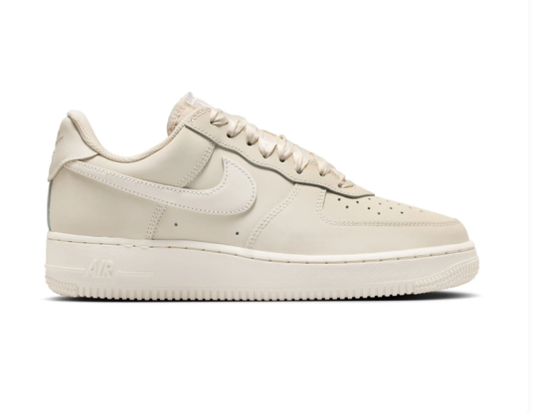 Nike Air Force 1 Low Sneakers – Cream with Ribbon-Style Laces