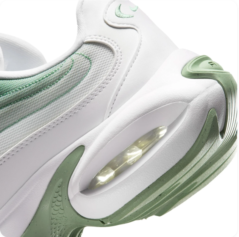 Nike Air Low-Top Sneakers – White & Mint Green