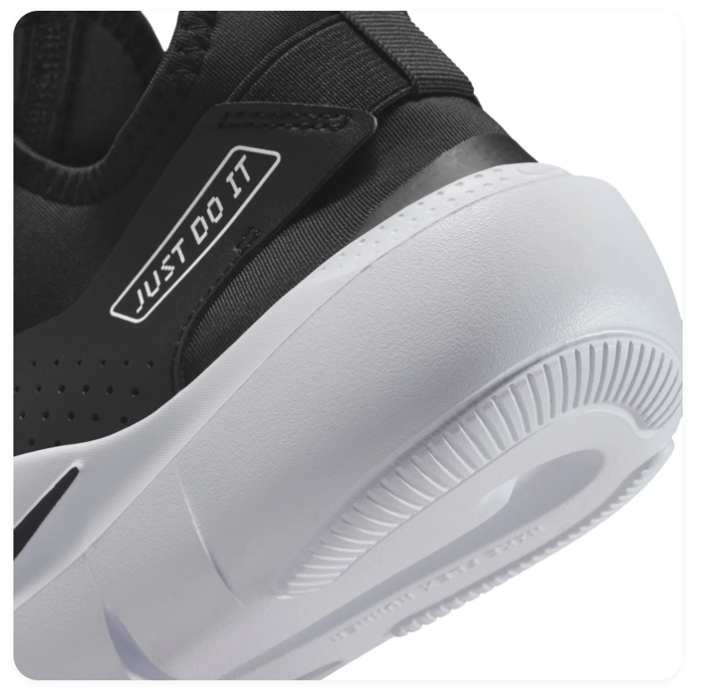 Nike Slip-On Mesh Sneakers – Black & White