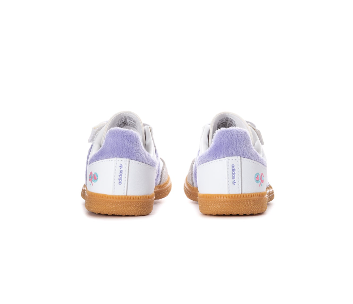 Adidas Care Bears Low-Top Sneakers - White, Lavender & Gum