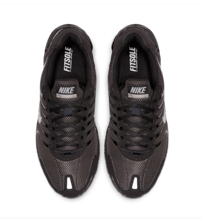 Nike Air Max Mesh Sneakers – Black & Silver