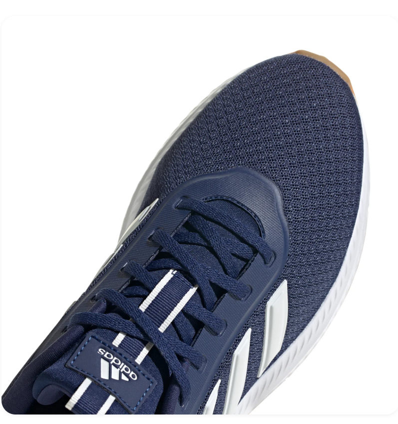 Adidas Mesh Low-Top Sneakers – Navy, White & Gum