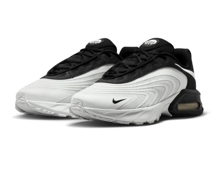 Nike Air Max Low-Top Sneakers – Black, White & Grey