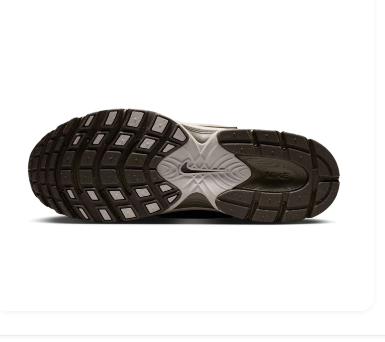 Nike Retro Mesh Sneakers – Olive Brown & Silver Grey
