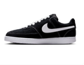 Nike Court Vision Low Sneakers – Black & White Contrast Stitching