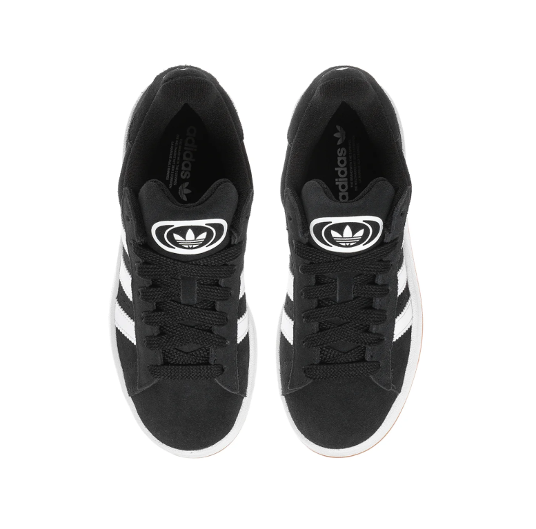 Adidas Campus Low-Top Sneakers – Black, White & Gum
