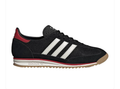 Adidas Retro Low-Top Sneakers - Black, White, Red & Gum