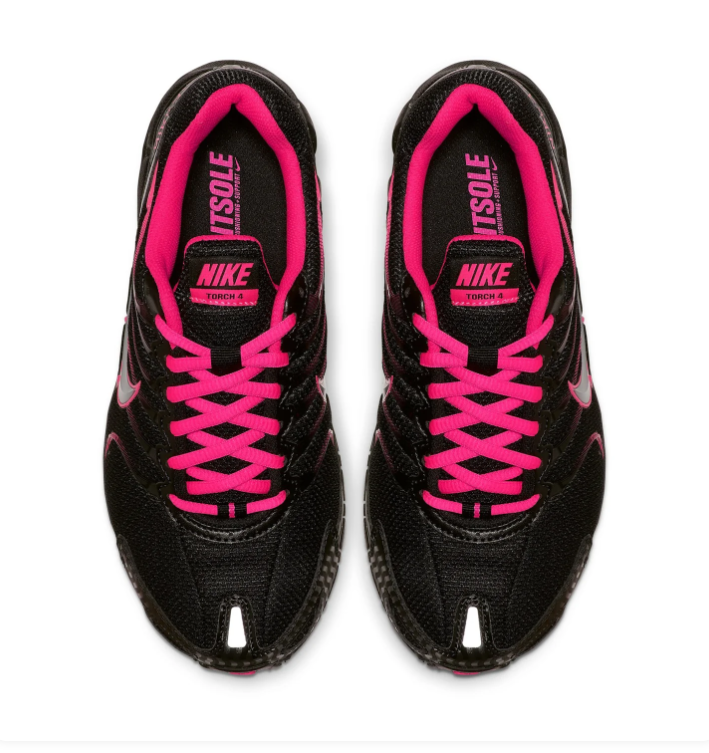 Nike Air Torch 4 Sneakers – Black, Hot Pink & Silver