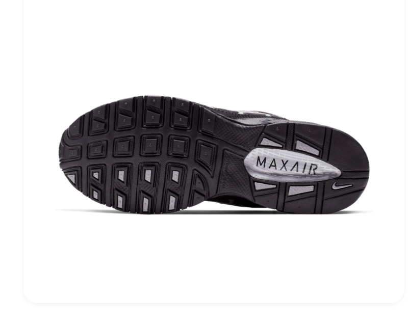 Nike Air Max Mesh Sneakers – Black & Silver