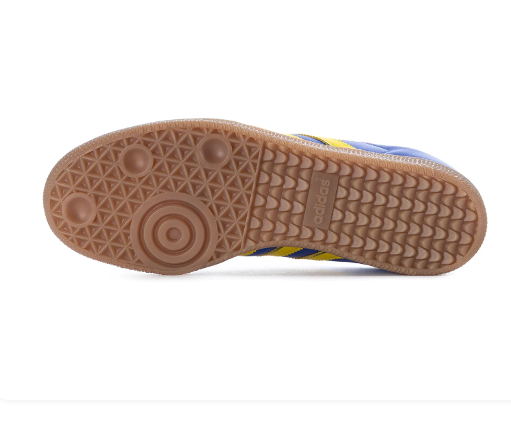 Adidas Samba Club América Sneakers - Blue, Yellow, Red & Gum