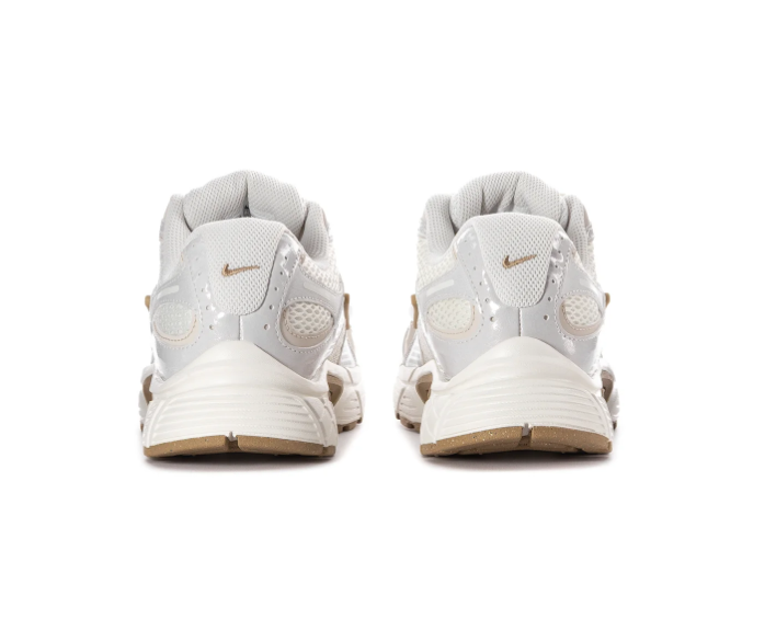 Nike Retro Mesh Sneakers – White, Light Grey & Gold
