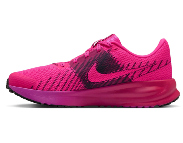 Nike Low-Top Mesh Sneakers – Hot Pink & Black