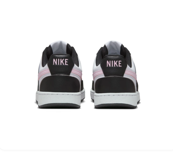 Nike Low-Top Sneakers – Black, White & Pale Pink