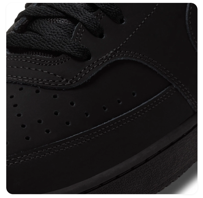 Nike All-Black High-Top Sneakers