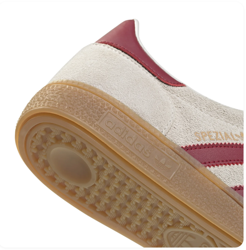 Adidas Handball Spezial Sneakers - Cream, Burgundy & Gum