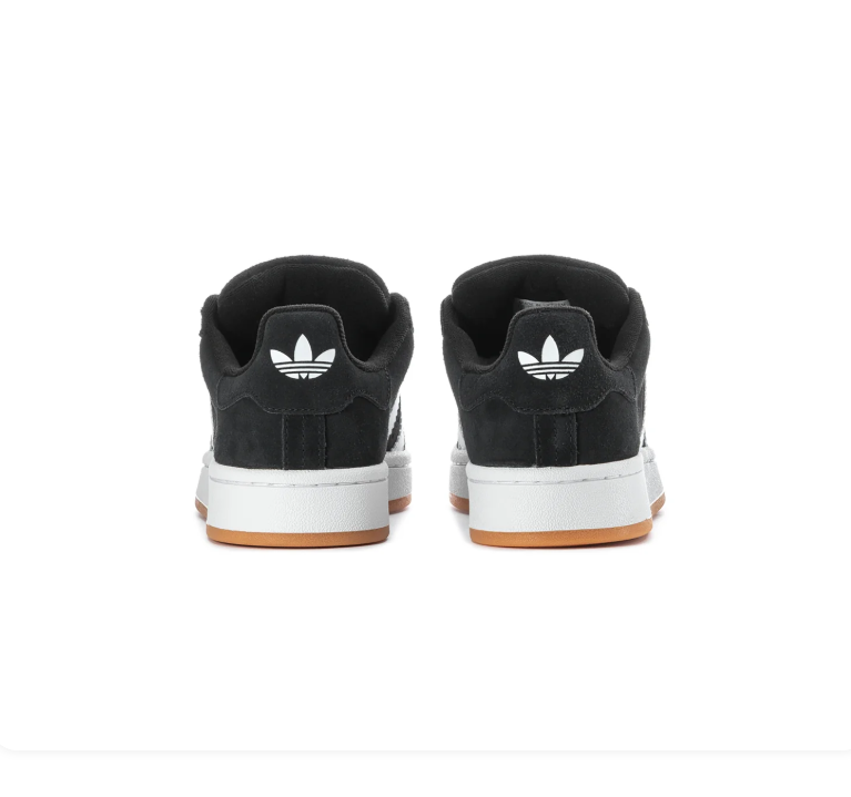 Adidas Campus Low-Top Sneakers – Black, White & Gum