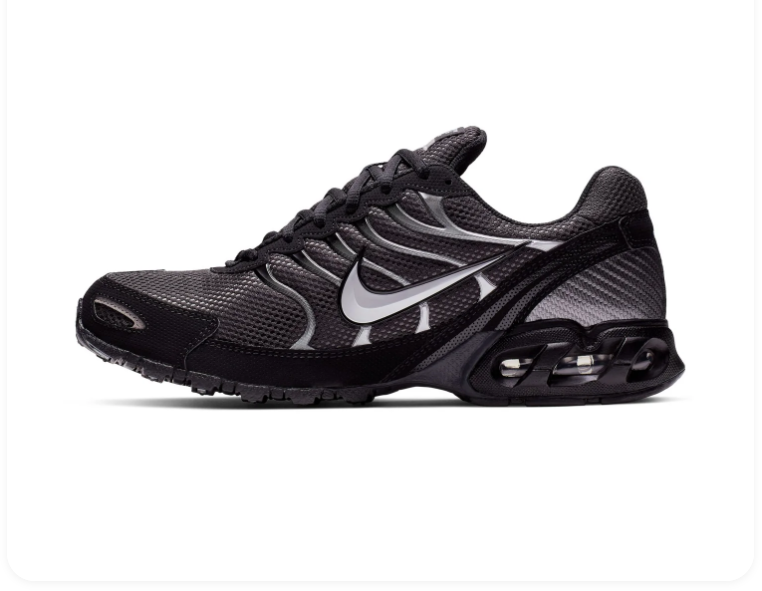 Nike Air Max Mesh Sneakers – Black & Silver