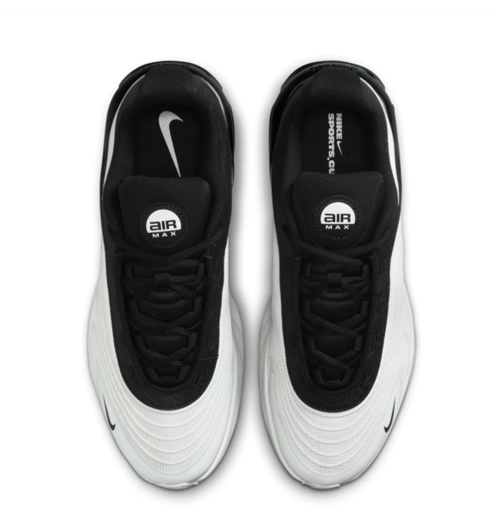 Nike Air Max Low-Top Sneakers – Black, White & Grey