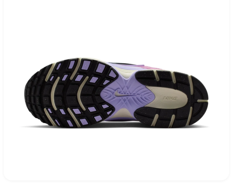 Nike Retro Mesh Sneakers – Lilac, Metallic Pink & Black