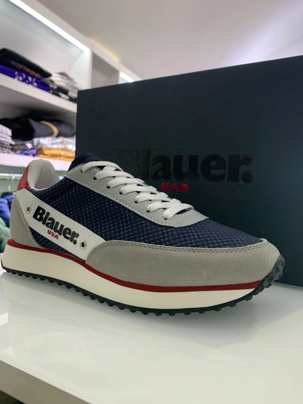 Blauer Delta Grigio Blu Rosso