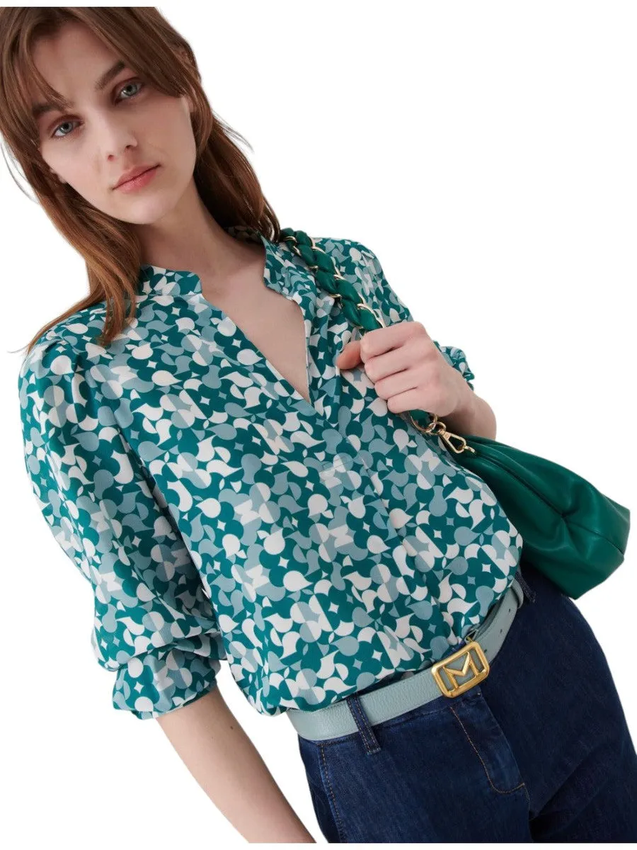 Blusa in seta Alacre