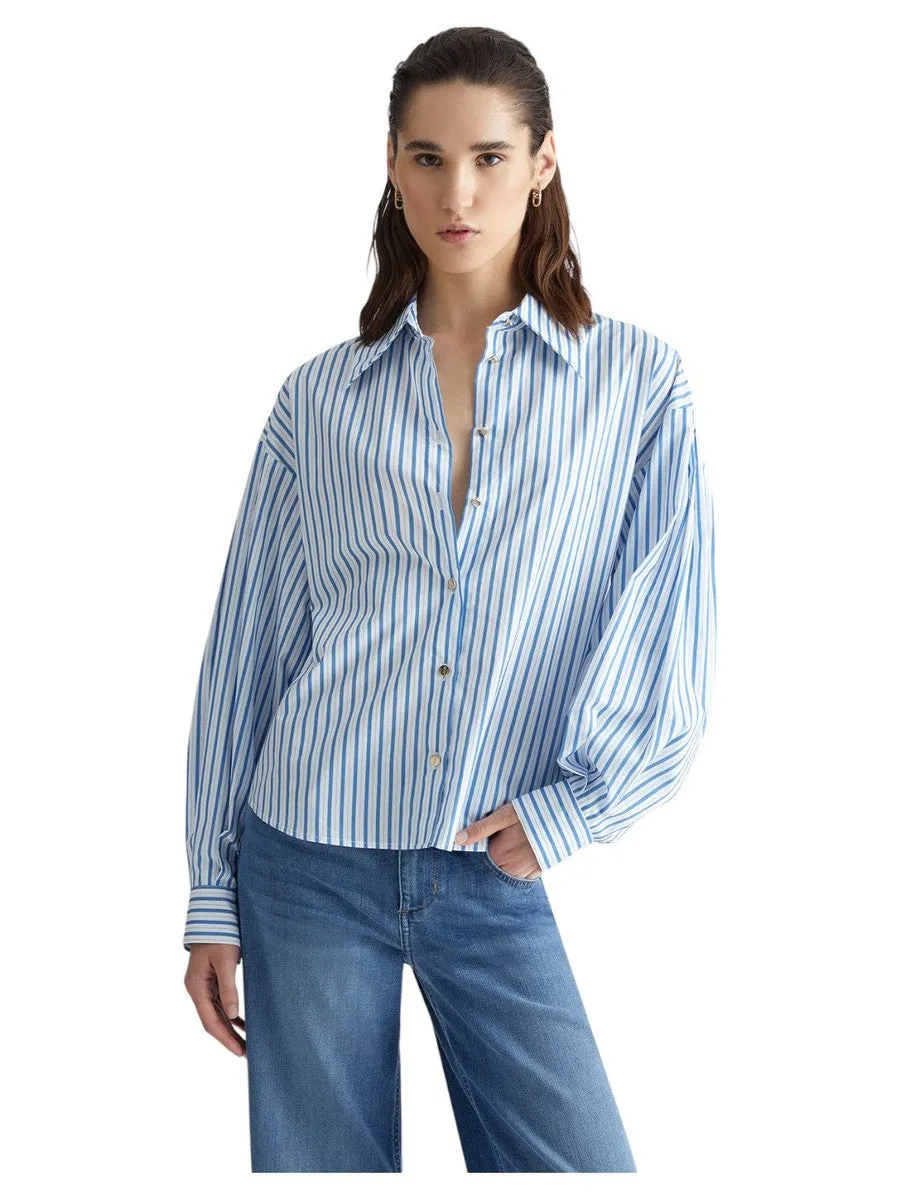 Camicia in Popeline a Righe