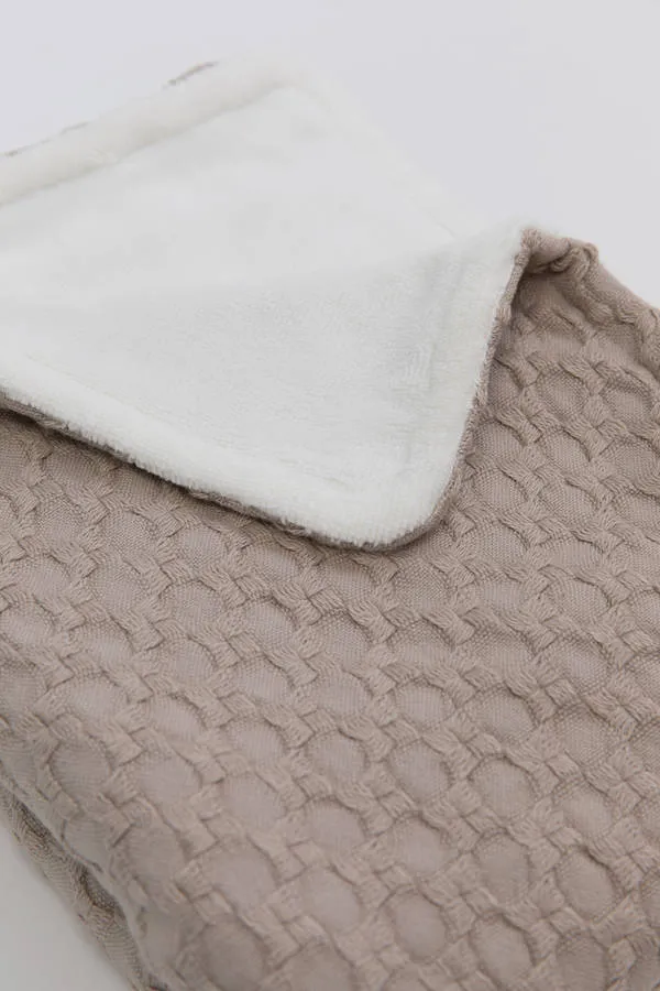 Coperta lettino 140X100 Honey   spugna peluche - SAND 10