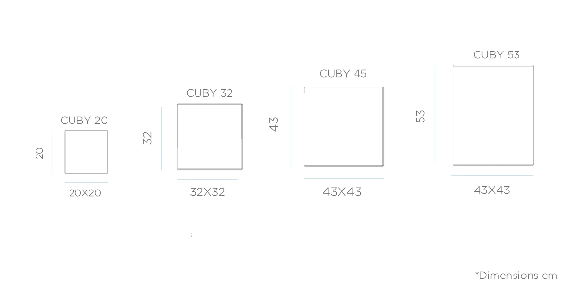 CUBO LUMINOSO CUBY (TAGLIE MULTIPLE)