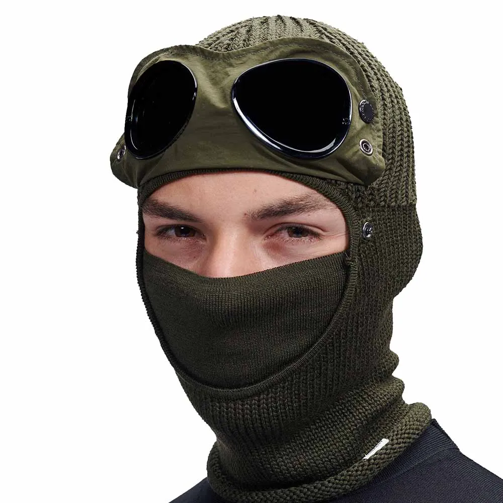 EXTRA FINE MERINO WOOL GOGGLE BALACLAVA