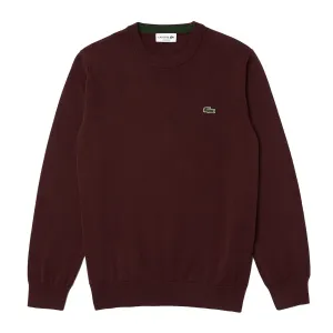 Maglione Lacoste Girocollo Bordeaux