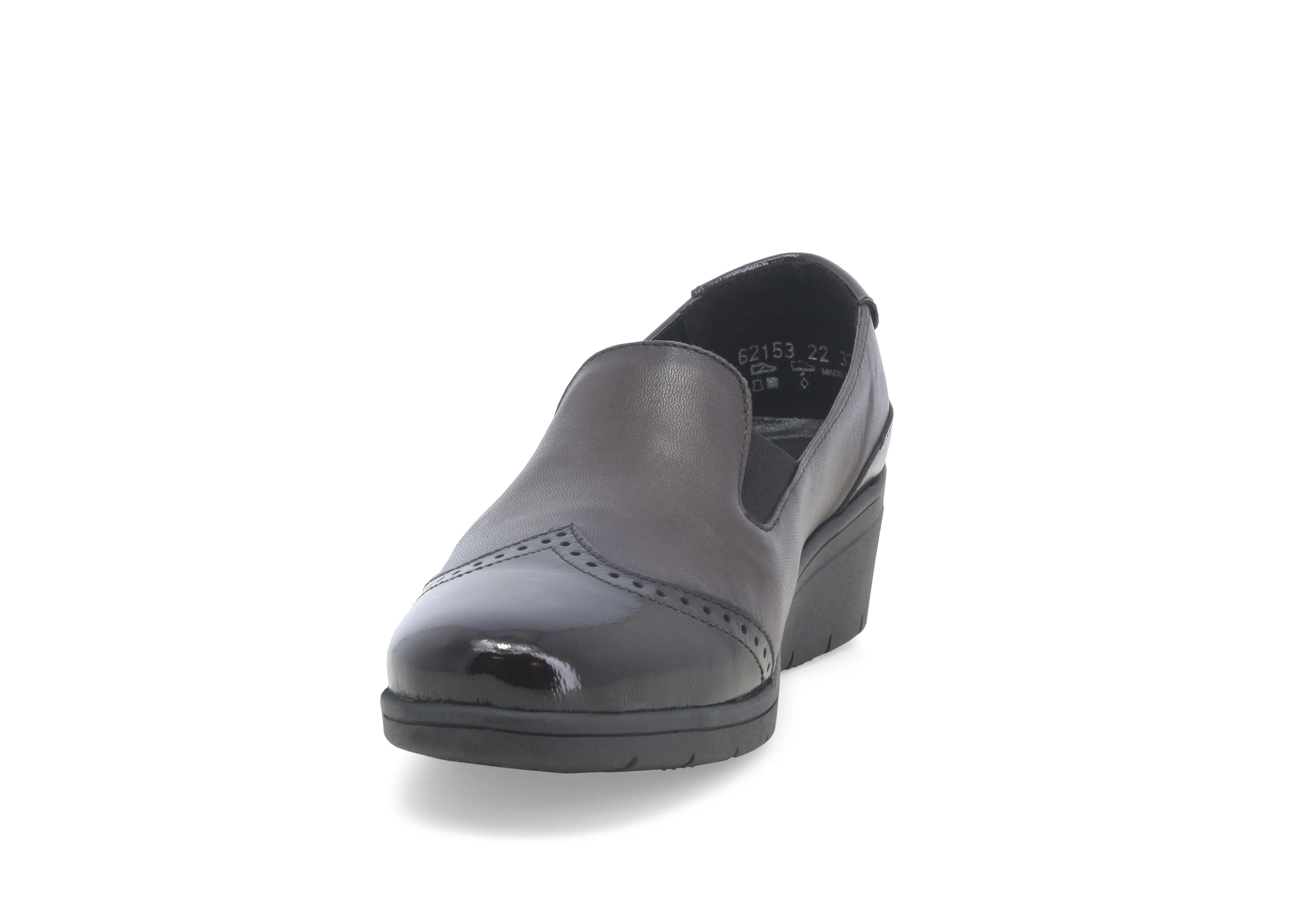 Melluso Scarpe Slip-on Invernali Zeppa Comfort Tomaia Pelle